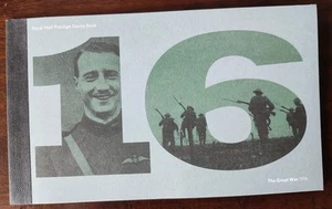 GB DY18 2016 Centenary Of First World War Prestige Booklet Complete & Mint - Picture 1 of 6