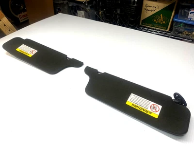 Ford Mustang 1999-2004 cupé par de parasoles parasoles OEM gris oscuro R&L Foto 1 de 4