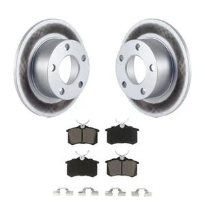 Premium Coated Rear Brake Rotors for Volkswagen Passat 1998-2005 oe92 Coated - Picture 1 of 12