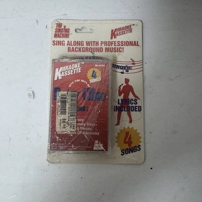 N.O.S. 1992 - THE SINGING MACHINE Karaoke Kassette Patsy Cline 4 SONGS W/ LYRICS - Image 1 of 3