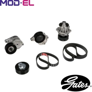WATER PUMP + VRIBBED BELT SET KP26PK1540 FOR BMW 3/E9/E46/X5/E5/Convertible/Z - Picture 1 of 8