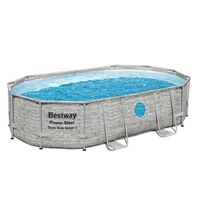 Framepool Swimmingpool Oval Ersatzpool ohne Zubehör 10949 L 488 x 305 x 107 cm - Bild 1 von 4