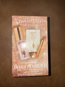 Neu Charlotte Tilbury Sephora Set, Setting Spray, Pillowtalk Lippenstift & Creme - Bild 1 von 2