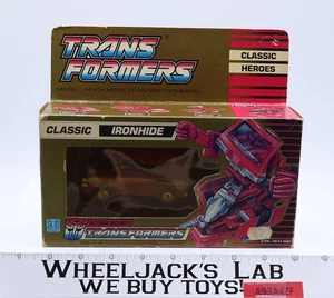 Ironhide G1 Transformers Classic Heroes 1989 Hasbro Actionfigur TAPE SEALED - Bild 1 von 6