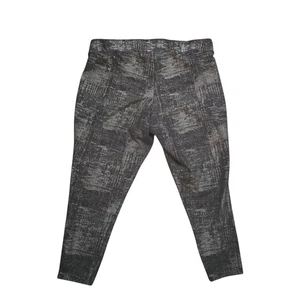 Torrid schwarz und grau hoch geschnittene Capri-Leggings Übergröße 2 entspricht 2X - Bild 1 von 7