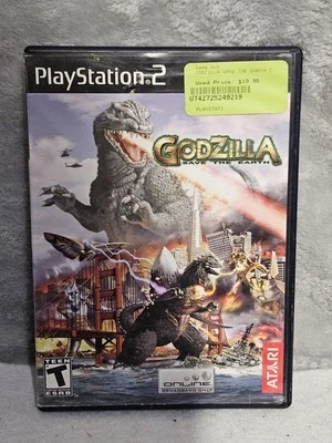 Godzilla: Save the Earth (Sony PlayStation 2, 2004) PS2/ Manual  - Image 1 of 4