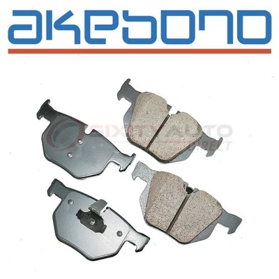 Akebono EURO Rear Disc Brake Pad Set for 2007-2017 BMW X5 - Braking Stopping rw Foto 1 de 4