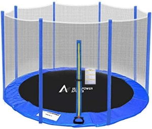 Protezione per Bordo Di Tappeto Elastico & Rete Di Sicurezza per Trampolino Con - Foto 1 di 12