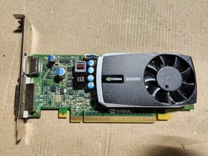 Nvidia Quadro 600 1 GB DDR3 PCI Express 2.0 x16 Desktop Video Card 612951-001 - Picture 1 of 3
