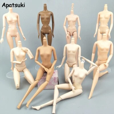 APATSUKI Corpo bambola 1/6 fai da te mobile nudo snodato per corpo bambola 11,5" senza testa