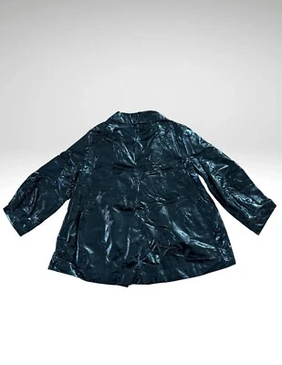 Impermeable Abrigo Guisante Verde Oscuro Yansi Fugal - Mujer Talla 8 Foto 1 de 4