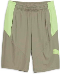 Pantalones Cortos Atléticos PUMA Gato Para Hombre - Verde, XXL, Entrenamiento Informal Transpirable - Imagen 1 de 1