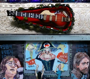 'REVOLUTION' ode to BEATLES song -/see artist's (KATA BILLUPS) celebrity buyers - Picture 1 of 12