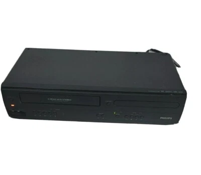 Philips DVP3355V/F7 DVD VCR Dual Player Hi-fi Stereo Tested Works [No Remote] - Image 1 of 4