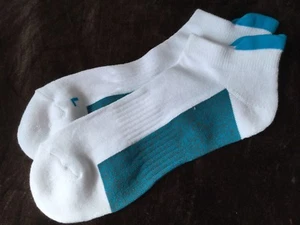 MENS QUAULITY TAB BACK ARCH SUPPORT CUSHION CONTOURED SPORT RUNNING SOCKS WHITE - Picture 1 of 9