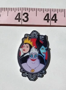 URSULA, DISNEY VILLAINESS, Badge Reel, Teacher, Nurse, ID Badge, TRIO - Picture 1 of 2