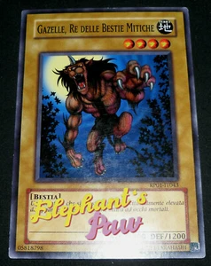 Yugioh - Gazelle Re delle Bestie Mitiche COMUNE - RP01-IT043 - Foto 1 di 1