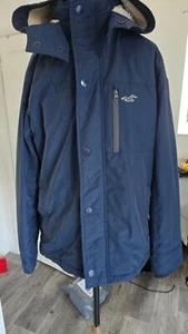 Hollister California All-Weather Collection LINED Jacket – BLUE SIZE M - Picture 1 of 3