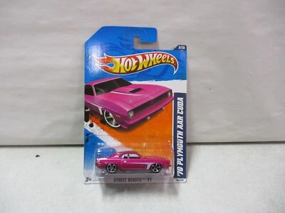 Hot Wheels Street Beasts 2011 1970 Plymouth AAR Cuda Foto 1 de 2
