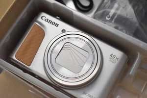 [1 Jahr Garantie] Canon PowerShot SX740 HS silber digitale Kompaktkamera 6879 - Bild 1 von 18