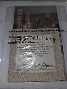 HAWTHORNE VILLAGE Inn Keeper's Family True Meaning of Christmas Collection NIB - Picture 1 of 7