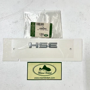 LAND ROVER TRUNK DECAL BADGE RANGE LR113642 GENUINE - Picture 1 of 1