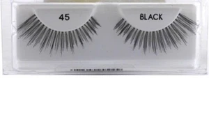 ANDREA Strip Lashes Style 45 - Black Natural Look, Soft & Full Volume - Picture 1 of 1