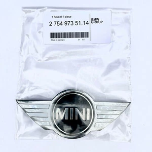 MINI Emblem - "MINI" for Hood - 51142754973 - Genuine MINI - Picture 1 of 4