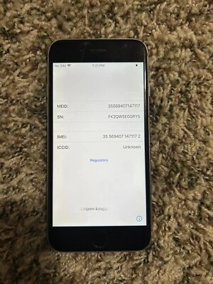 Apple iPhone 6s - 16GB - Silver (T-Mobile) A1688 (CDMA + GSM) - Image 1 of 3