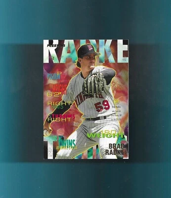 1995 Fleer Update ROOKIE RC # U-62 BRAD RADKE MINNESOTA TWINS EXCEPTIONAL! - Image 1 of 2