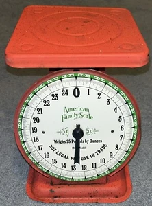 Modelo vintage American Family escala 1906 - rojo - funciona - Imagen 1 de 8