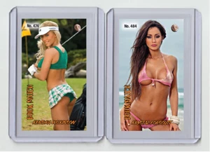 Krystal Forscutt rare MH Book Match #'d x/3 Tobacco card no. 484 - Picture 1 of 1