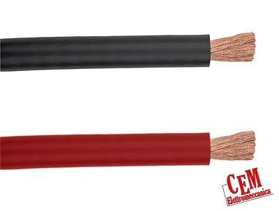 Cavo unipolare per saldatura pvc diametro ø 70 mmq Filo batteria Sacit Sarflex