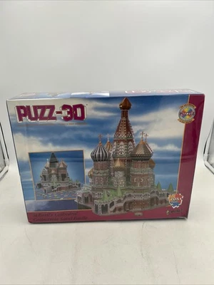 PUZZ-3D St-Basil's Cathedral 708 Pieces Jigsaw Puzzle Wrebbit - New Sealed - Image 1 of 4
