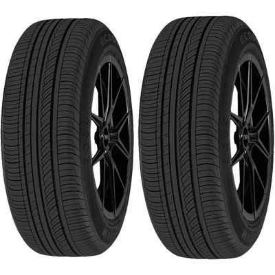 (QTY 2) 175/70R14 Forceum Ecosa 84T SL Black Wall Tires Foto 1 de 4