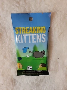 Streaking Kittens 15 Card Second Expansion Pack Exploding Kittens NEW NIP - Picture 1 of 2