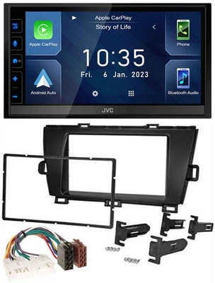 JVC DAB Bluetooth MP3 USB 2DIN Autoradio für Toyota Prius (2009-2012) - Bild 1 von 4