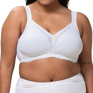Triumph - dentelle moderne + coton n - BH sans support (110b blanc) - Afbeelding 1 van 1