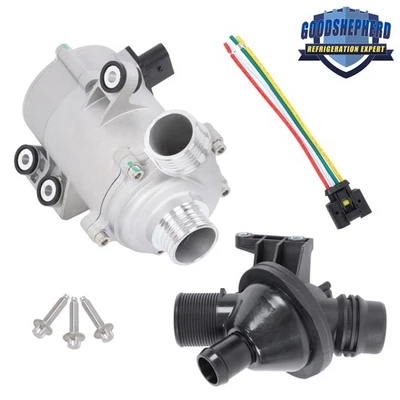 Bomba de agua eléctrica con kit termostato para BMW 328i 528i 530xi 525xi X1 X3 X4 Foto 1 de 4