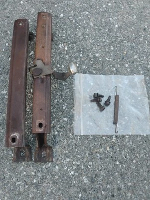 Chevy Camaro Pontiac Firebird 1967-69 asiento con canastilla deslizante montaje pistas lado D  Foto 1 de 4