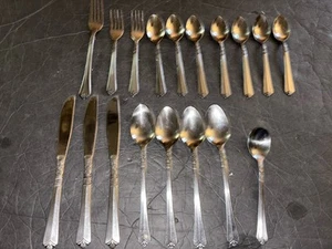 Orleans ORL31 Stainless Flatware 18 Piece Lot Fork Spoon Knife Cutlery Korea - Picture 1 of 5