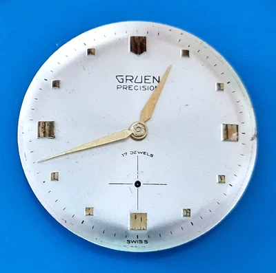 Movimiento Reloj GRUEN PRECISION N510R 17J (BALANCE FUNCIONA CUANDO SE GIRA) 105 Foto 1 de 3