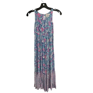 Lilly Pulitzer for Target My Fans Maxi Dress 6/7 Small - Picture 1 of 6