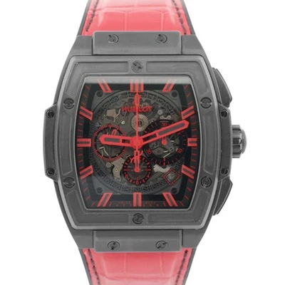 Hublot Spirit of Big Bang Ceramic Black Red SKELETON 45mm 601.CR.0130.LR BOX - Image 1 of 4