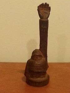 Antique Cast Iron Doorstop Paperweight Policeman Long Arm of the Law - Picture 1 of 10