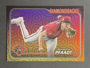2024 Topps Series 2 Holiday Summer Foil #664 Brandon Pfaadt Arizona Diamondbacks - Picture 1 of 3