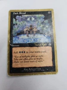 MTG worlds Toronto august 2001 DARK RITUAL "SEE PICTURES" - Picture 1 of 2