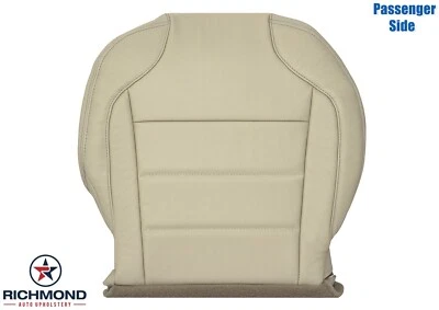 2010 - 2019 年福特金牛座-乘客侧底真皮座椅套棕褐色 — 第 1/4 张图片