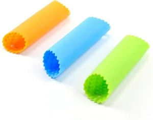 3 Pack Siicone Garlic Roller Peeler Skin Remover Kitchen Garlic Tube Roller - Picture 1 of 3
