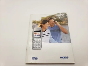 New/Old Stock English Nokia 1600 Mobile Phone User Guide Manual 3POSTUK - Zdjęcie 1 z 4